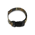 Gold Hamsa Pattern Print Dog Collar