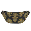 Gold Hamsa Pattern Print Fanny Pack