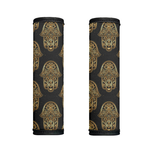 Gold Hamsa Pattern Print Handle Covers