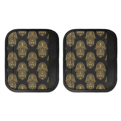 Gold Hamsa Pattern Print Handle Covers