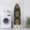 Gold Hamsa Pattern Print Ironing Board Cover