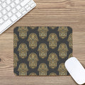 Gold Hamsa Pattern Print Mouse Pad