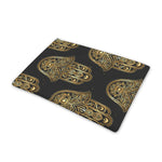 Gold Hamsa Pattern Print Pet Cooling Mat Cover