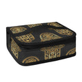 Gold Hamsa Pattern Print Small Lunch Bag
