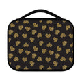 Gold Heart (NOT Real) Glitter Print Classic Bible Case