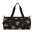 Gold Heart (NOT Real) Glitter Print Gym Bag