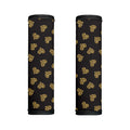 Gold Heart (NOT Real) Glitter Print Handle Covers