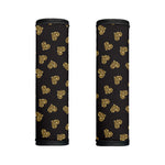 Gold Heart (NOT Real) Glitter Print Handle Covers
