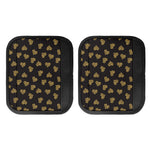 Gold Heart (NOT Real) Glitter Print Handle Covers