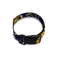 Gold Japanese Dragon Pattern Print Dog Collar