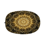 Gold Kaleidoscope Print Car Side Mirror Covers