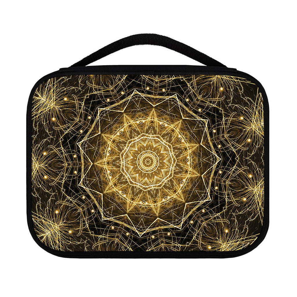 Gold Kaleidoscope Print Classic Bible Case