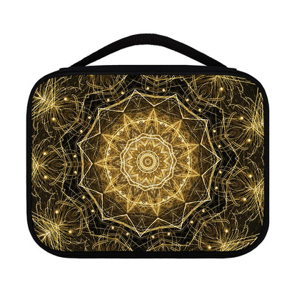 Gold Kaleidoscope Print Classic Bible Case