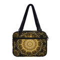 Gold Kaleidoscope Print Double Strap Bible Bag