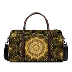 Gold Kaleidoscope Print Duffle Bag