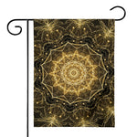 Gold Kaleidoscope Print House Flag