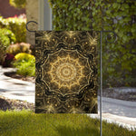 Gold Kaleidoscope Print House Flag