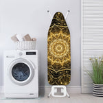 Gold Kaleidoscope Print Ironing Board Cover