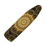 Gold Kaleidoscope Print Ironing Board Cover