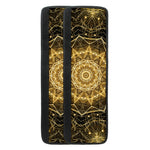 Gold Kaleidoscope Print Refrigerator Handle Covers