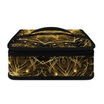Gold Kaleidoscope Print Small Lunch Bag