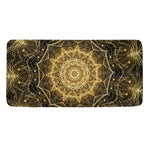 Gold Kaleidoscope Print Towel