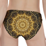 Gold Kaleidoscope Print Women's Panties