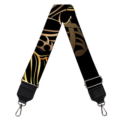 Gold Koi Carp Fish Print Bag Strap