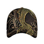 Gold Koi Carp Fish Print Baseball Cap