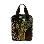 Gold Koi Carp Fish Print Bible Tote Bag