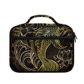 Gold Koi Carp Fish Print Briefcase Bible Bag