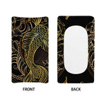Gold Koi Carp Fish Print Changing Pad Cover