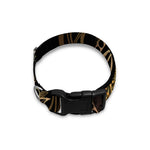 Gold Koi Carp Fish Print Dog Collar