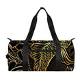 Gold Koi Carp Fish Print Gym Bag
