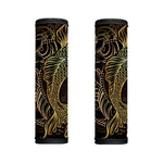 Gold Koi Carp Fish Print Handle Covers