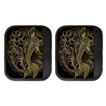 Gold Koi Carp Fish Print Handle Covers