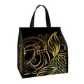 Gold Koi Carp Fish Print Insulated Lunch Tote