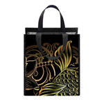 Gold Koi Carp Fish Print Insulated Lunch Tote