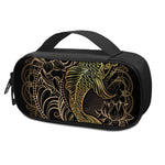Gold Koi Carp Fish Print Insulin Cooler Travel Case