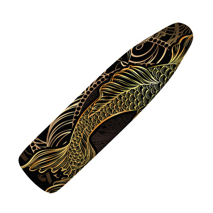 Gold Koi Carp Fish Print Ironing Board Cover