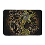 Gold Koi Carp Fish Print Kitchen Mat