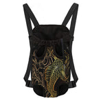 Gold Koi Carp Fish Print Pet Carrier Backpack