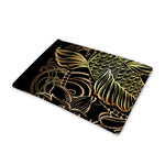 Gold Koi Carp Fish Print Pet Cooling Mat Cover