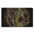 Gold Koi Carp Fish Print Polyester Doormat