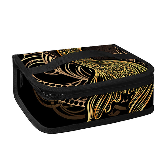 Gold Koi Carp Fish Print Small Lunch Bag