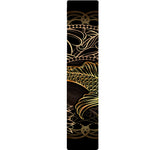 Gold Koi Carp Fish Print Table Runner