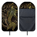 Gold Koi Carp Fish Print Waterproof Car Seat Cover