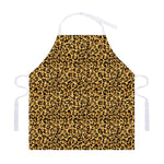Gold Leopard (NOT Real) Glitter Print Adjustable Apron