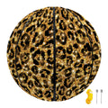 Gold Leopard (NOT Real) Glitter Print Basketball