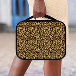 Gold Leopard (NOT Real) Glitter Print Classic Bible Case